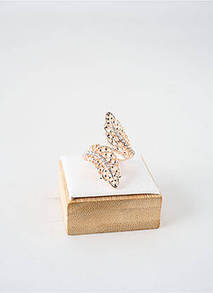 Bague matériaux métal rose TATA GISELE femme