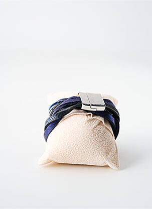 Bracelet matériaux métal bleu TATA GISELE femme