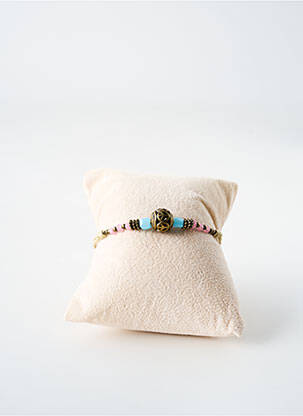 Bracelet matériaux métal bleu TATA GISELE femme
