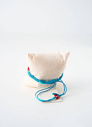 Bracelet ornement perles bleu TATA GISELE femme