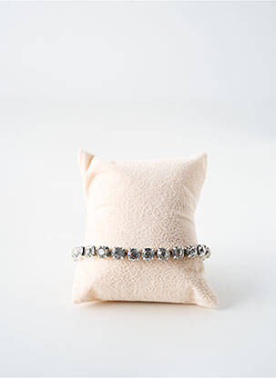 Bracelet ornement oxyde de zirconium argent TATA GISELE femme