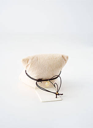 Bracelet matériaux métal marron TATA GISELE femme