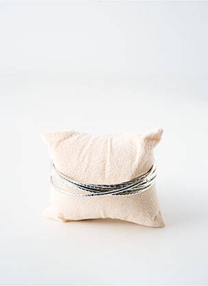 Bracelet jonc matériaux métal argent TATA GISELE femme