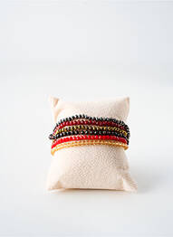 Bracelet ornement perles rouge TATA GISELE femme