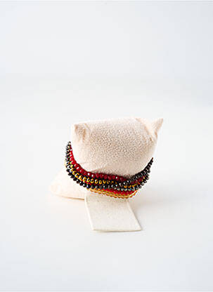 Bracelet ornement perles rouge TATA GISELE femme