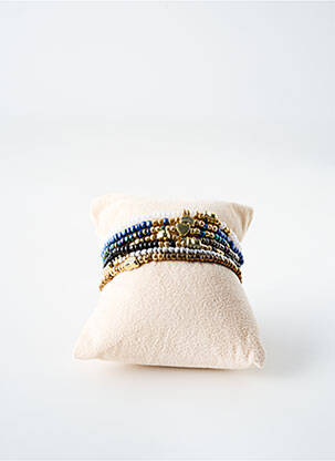 Bracelet ornement perles bleu TATA GISELE femme
