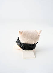 Bracelet noir TATA GISELE pour femme seconde vue