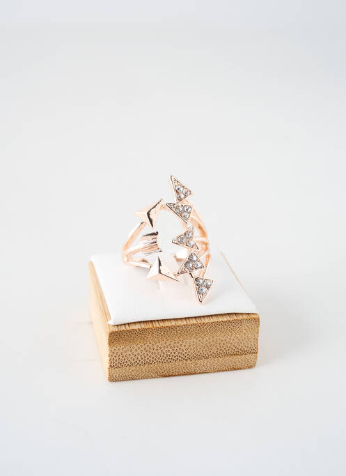 Bague ornement oxyde de zirconium rose TATA GISELE femme
