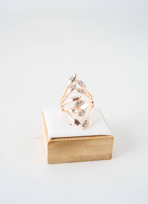 Bague ornement oxyde de zirconium rose TATA GISELE femme