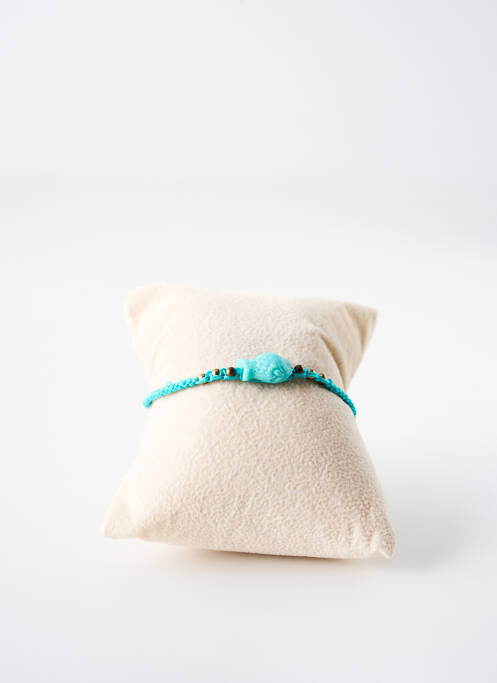 Bracelet fermeture boucle déployante bleu TATA GISELE femme