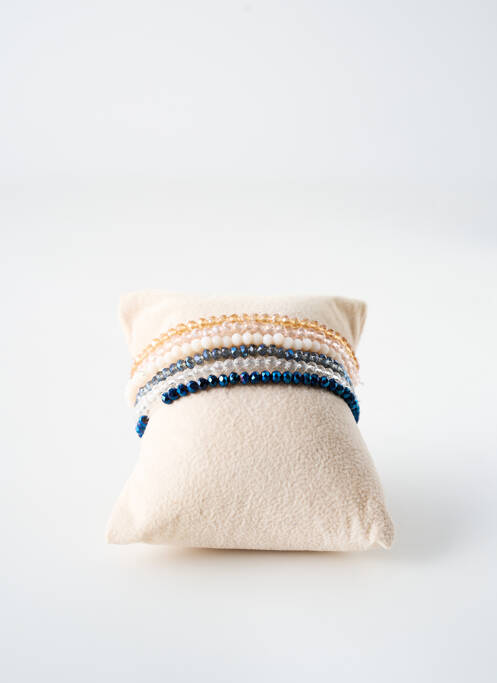 Bracelet ornement perles bleu TATA GISELE femme