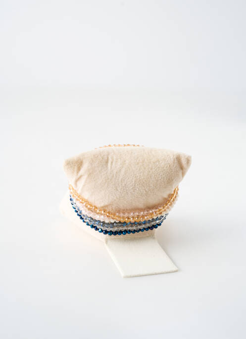 Bracelet ornement perles bleu TATA GISELE femme