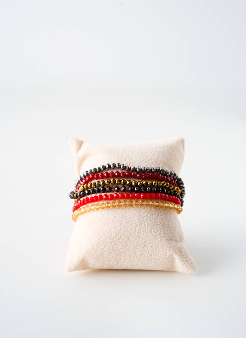 Bracelet ornement perles rouge TATA GISELE femme