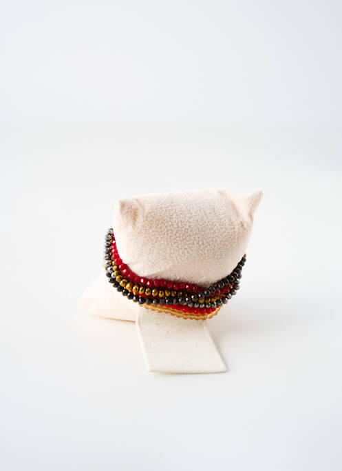 Bracelet ornement perles rouge TATA GISELE femme