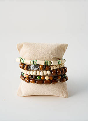 Bracelet marron TATA GISELE homme