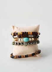 Bracelet marron TATA GISELE pour homme seconde vue