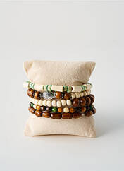 Bracelet marron TATA GISELE pour homme seconde vue