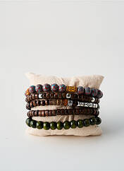 Bracelet marron TATA GISELE pour homme seconde vue