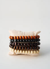 Bracelet marron TATA GISELE pour homme seconde vue