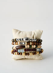 Bracelet marron TATA GISELE pour homme seconde vue