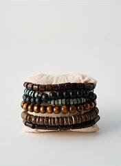 Bracelet marron TATA GISELE pour homme seconde vue