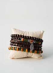 Bracelet marron TATA GISELE pour homme seconde vue