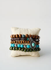 Bracelet marron TATA GISELE pour homme seconde vue