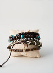 Bracelet marron TATA GISELE pour homme seconde vue