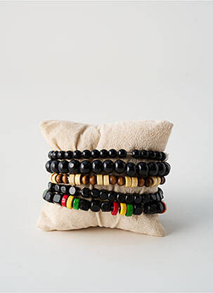 Bracelet noir TATA GISELE pour homme