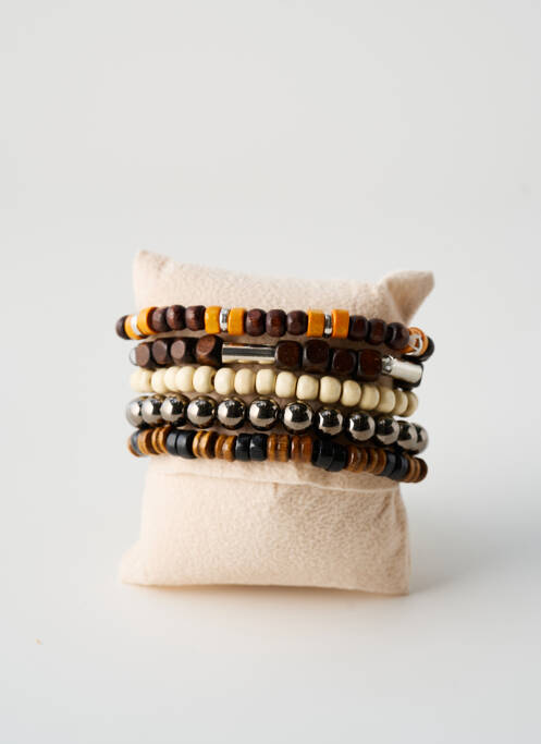 Bracelet marron TATA GISELE pour homme