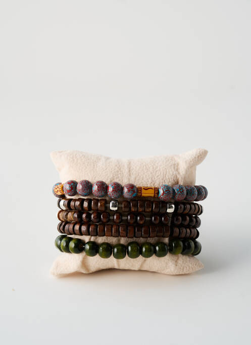 Bracelet marron TATA GISELE pour homme