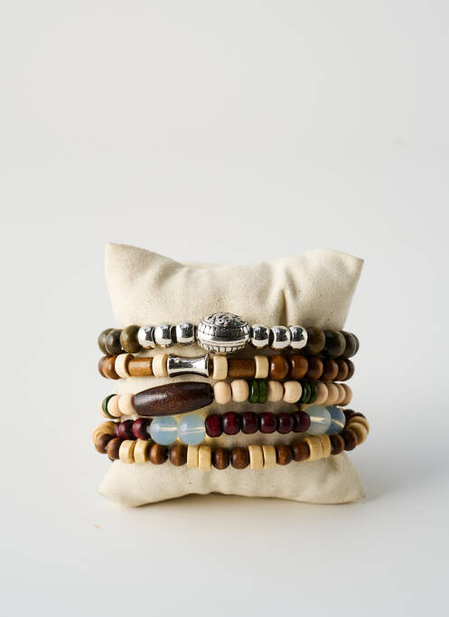 Bracelet marron TATA GISELE pour homme