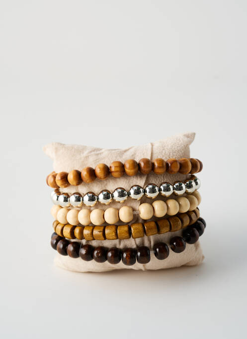 Bracelet marron TATA GISELE homme