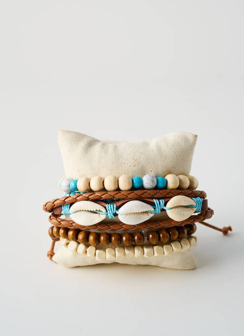 Bracelet marron TATA GISELE pour homme