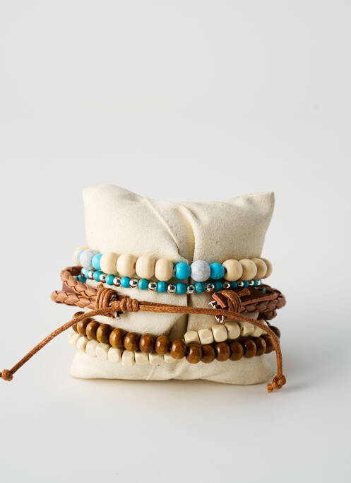 Bracelet marron TATA GISELE pour homme