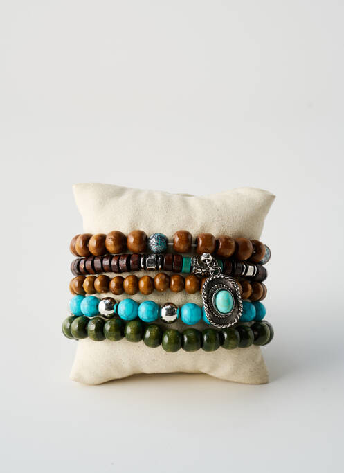 Bracelet marron TATA GISELE pour homme