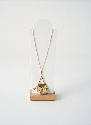 Collier matériaux métal or TATA GISELE femme
