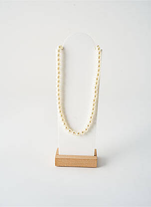 Collier blanc TATA GISELE pour femme