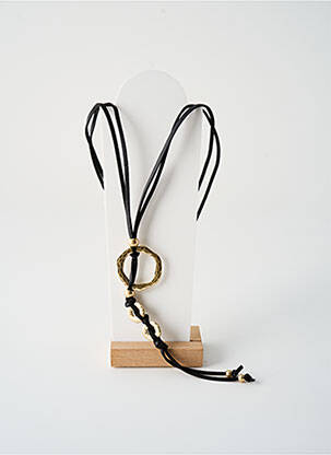 Sautoir noir TATA GISELE pour femme