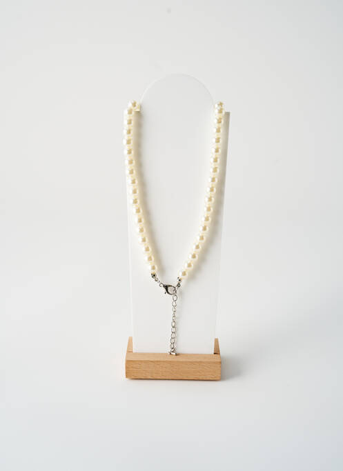 Collier blanc TATA GISELE pour femme