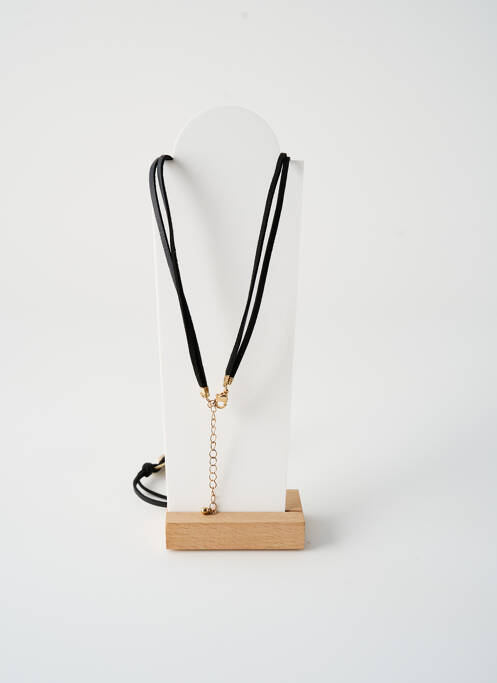 Sautoir noir TATA GISELE pour femme