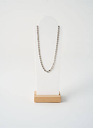 Collier argent TATA GISELE homme