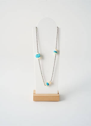 Sautoir bleu TATA GISELE pour femme