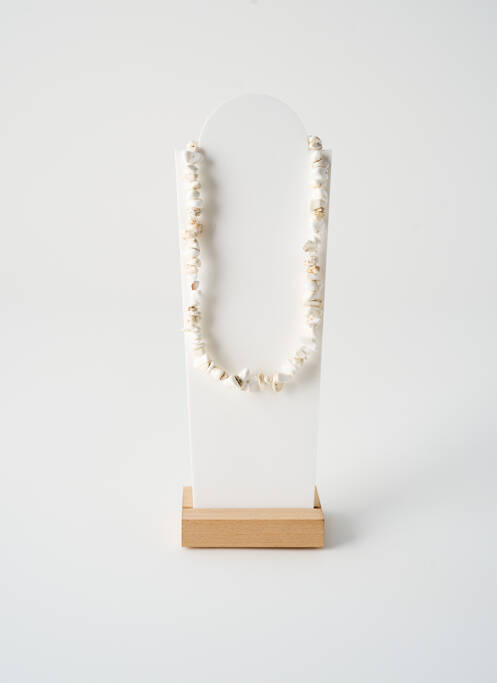 Collier blanc TATA GISELE pour femme