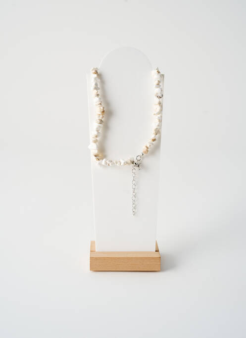 Collier blanc TATA GISELE pour femme