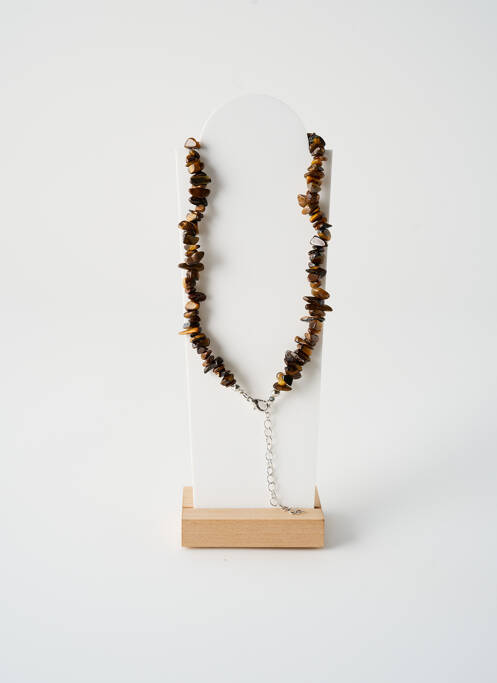 Collier marron TATA GISELE pour femme