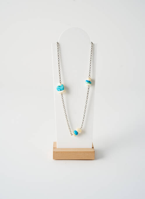 Sautoir bleu TATA GISELE pour femme