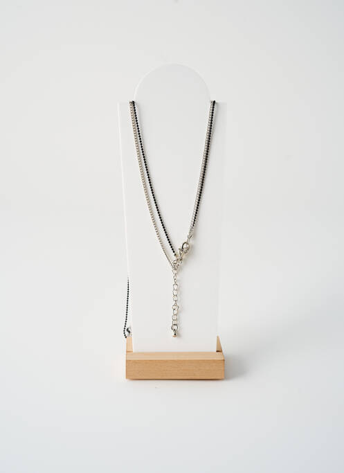 Sautoir argent TATA GISELE pour femme