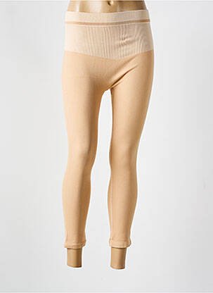 Legging tissage jersey taille normale chair LEJABY femme