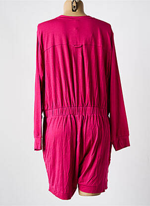 Pyjashort tissage jersey rose MAISON LEJABY femme